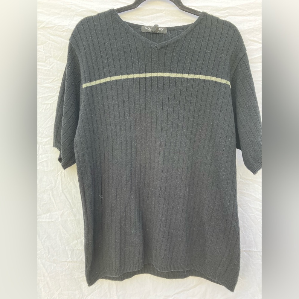 Designer Poalo Mondo V neck sweatwer